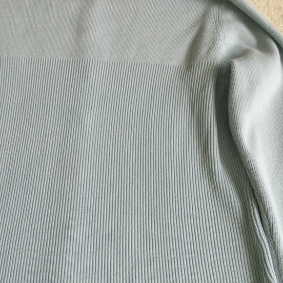 Vintage Van Heusen Cardigan Sweater Light Blue - Sz Medium - Picture 7 of 11